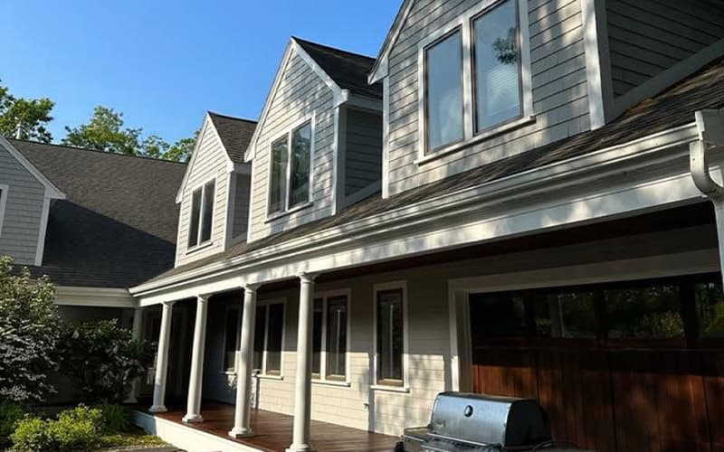 Front porch & siding refresh