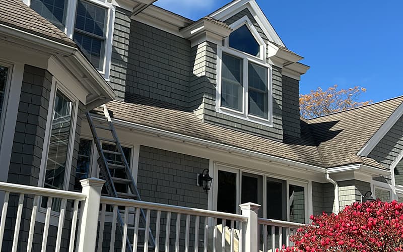 Shingle-style exterior repaint